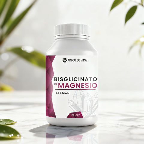 Bisglicinato de Magnesio 100 Capsulas
