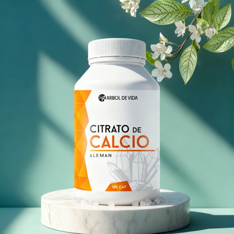 Citrato de Calcio 100 Capsulas