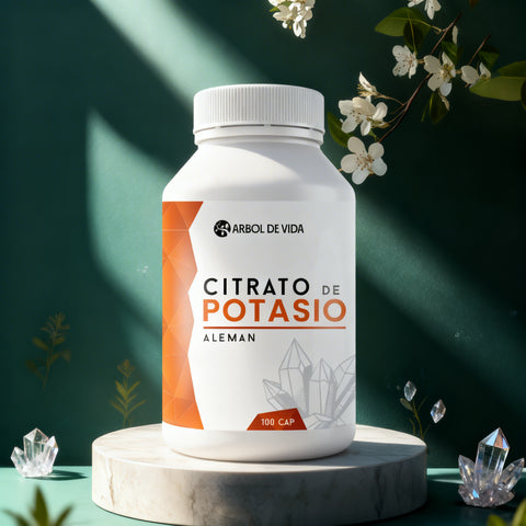 Citrato de Potasio 100 Capsulas