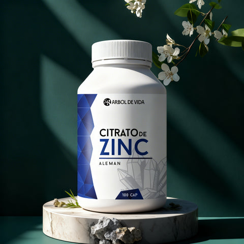 Citrato de Zinc 100 Capsulas