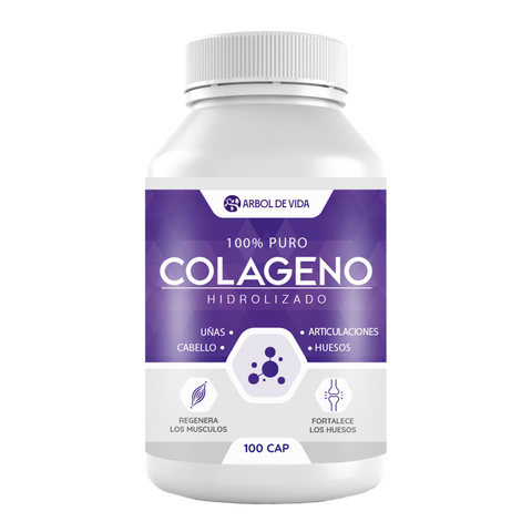 Colageno Hidrolizado Puro 100 Capsulas