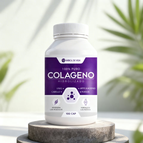 Colageno Hidrolizado Puro 100 Capsulas