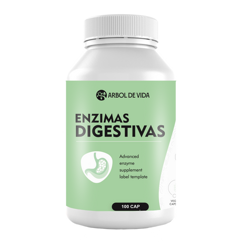 Enzimas Digestivas 100 Capsulas