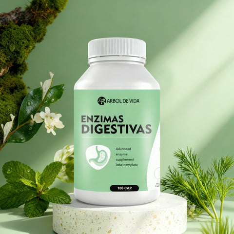 Enzimas Digestivas 100 Capsulas