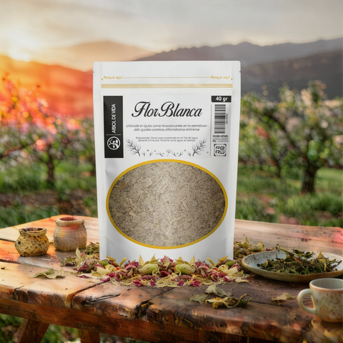 Flor Blanca 40gr
