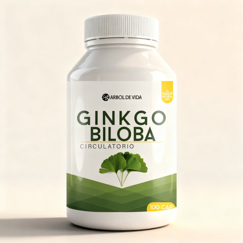 Ginkgo Biloba 100 Capsulas