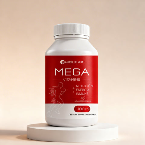 Mega Vitamins 100 Capsulas