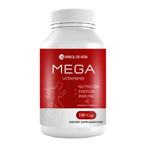 Mega Vitamins 100 Capsulas