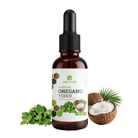Aceite de Oregano y Coco 30ml