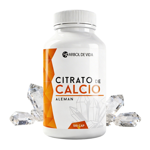 Citrato de Calcio 100 Capsulas