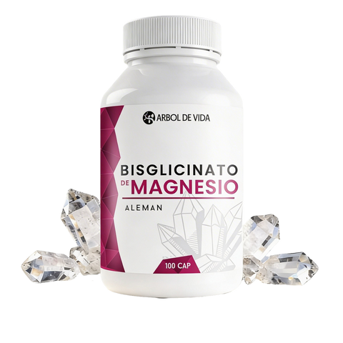 Bisglicinato de Magnesio 100 Capsulas