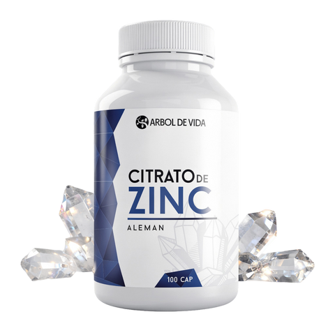 Citrato de Zinc 100 Capsulas