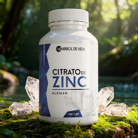 Citrato de Zinc 100 Capsulas