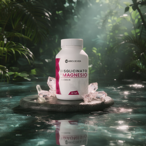 Bisglicinato de Magnesio 100 Capsulas