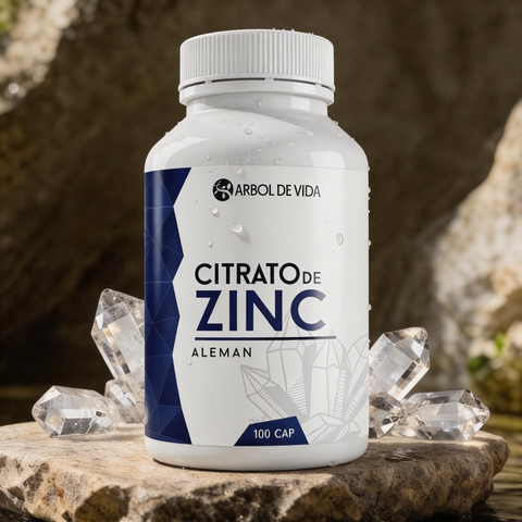 Citrato de Zinc 100 Capsulas